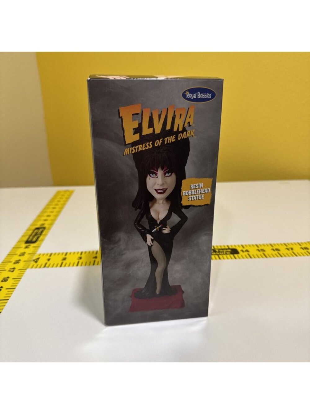 Elvira Royal Bobbles Mistress of the Dark Bobblehead 2024 Black Dress NIB